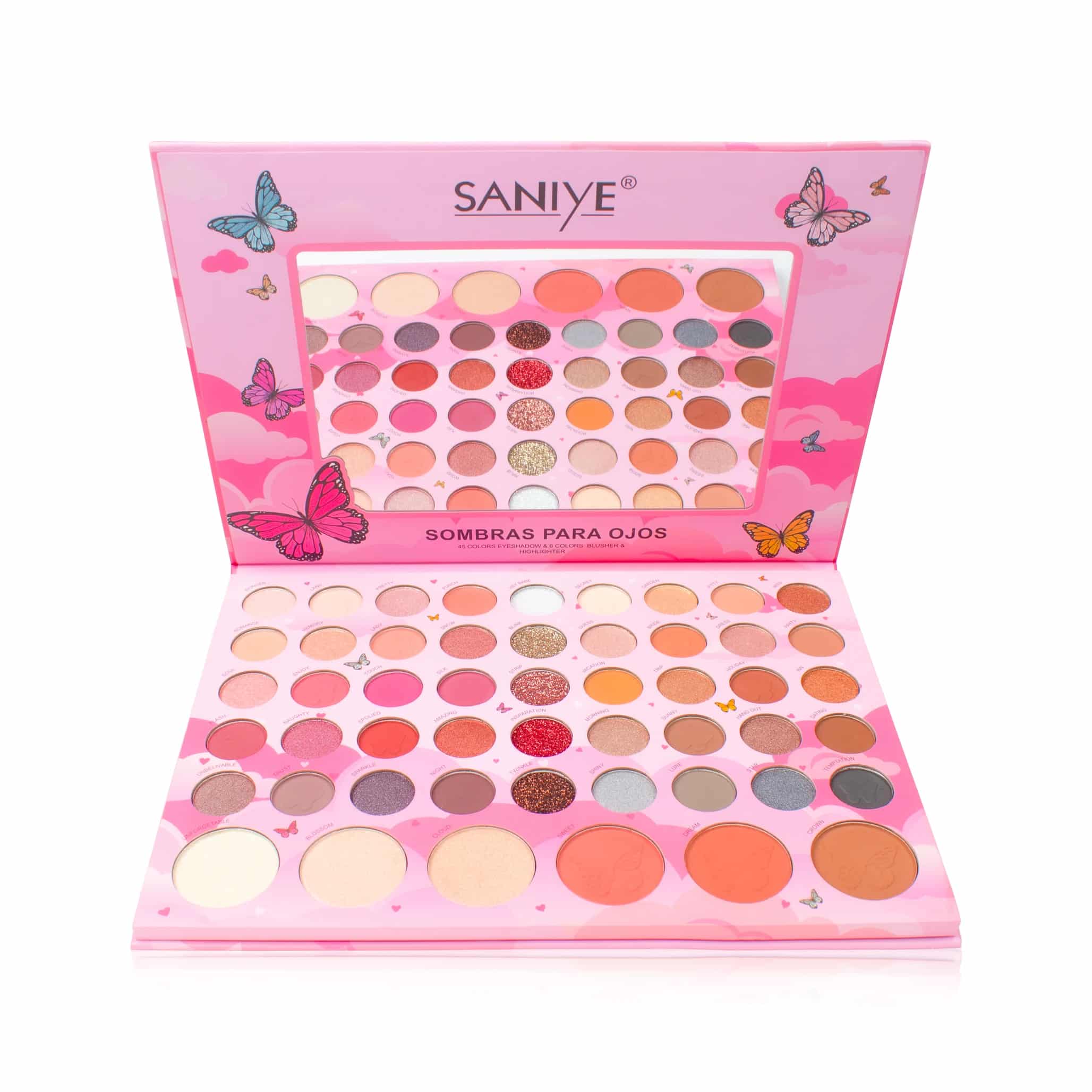 SANIYE Brave And Wild Paleta De Sombras