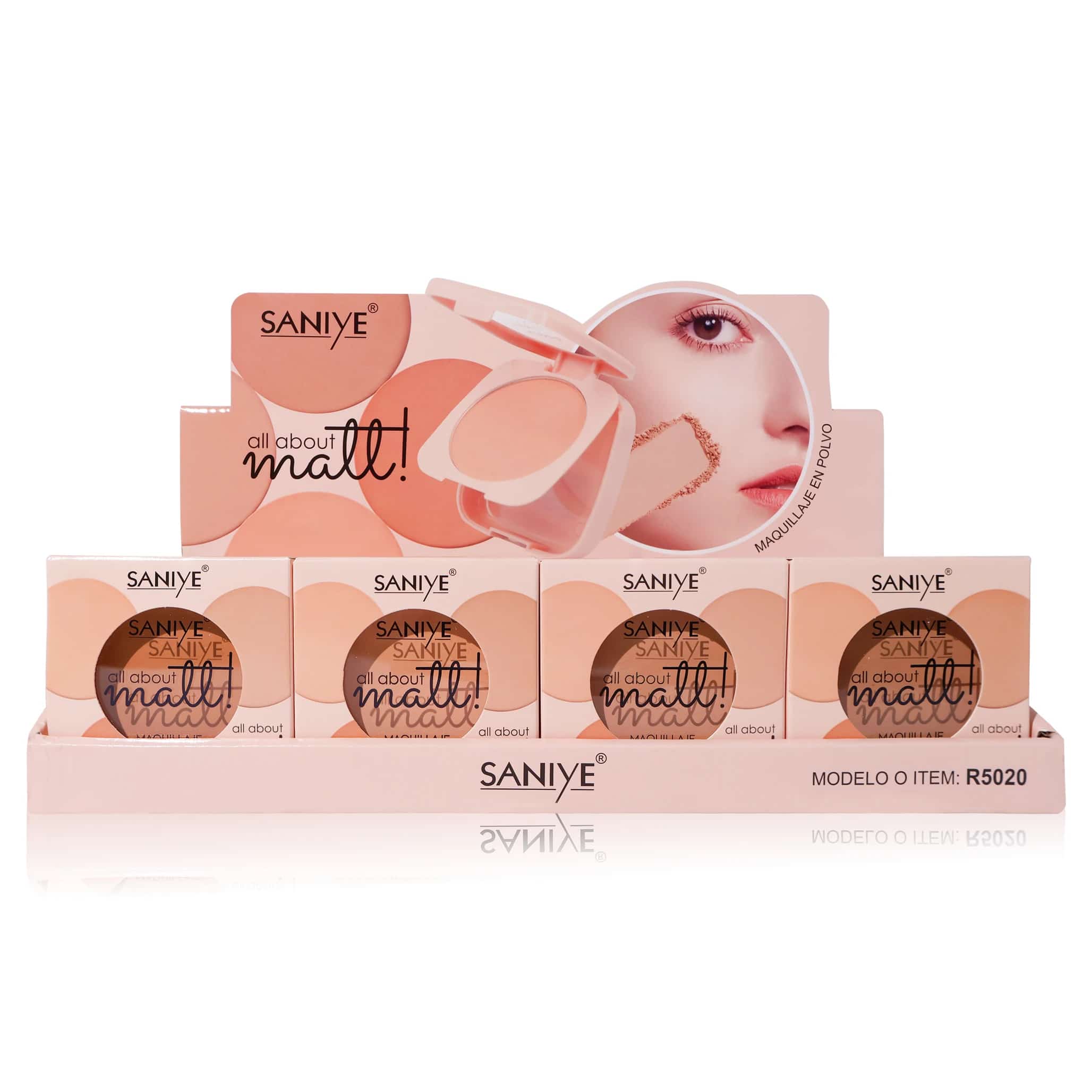 SANIYE Polvo Compacto Matte